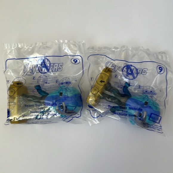 McDonalds Happy Meal Marvel Avengers Toys Lot of 4 - Picture 2 of 5